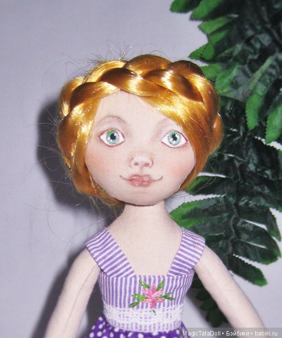 Мои русалочки — Авторские текстильные куклы: Вальдорфские (фото 6)