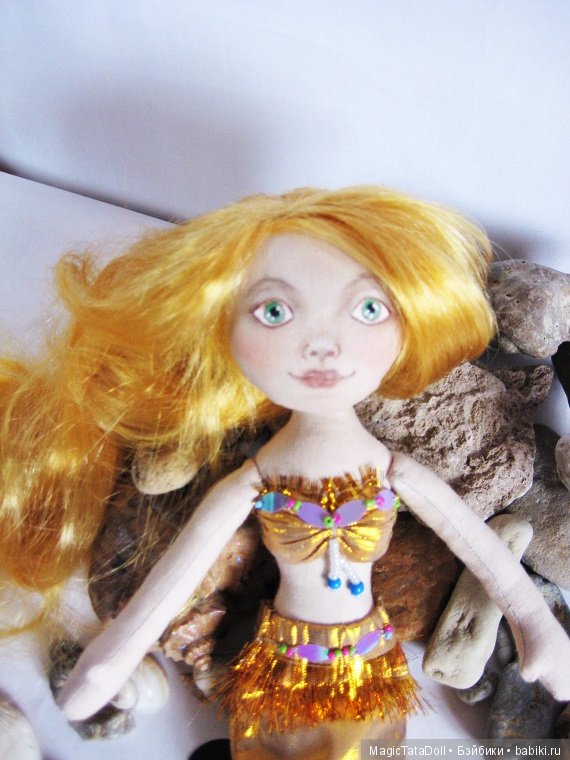 Мои русалочки — Авторские текстильные куклы: Вальдорфские