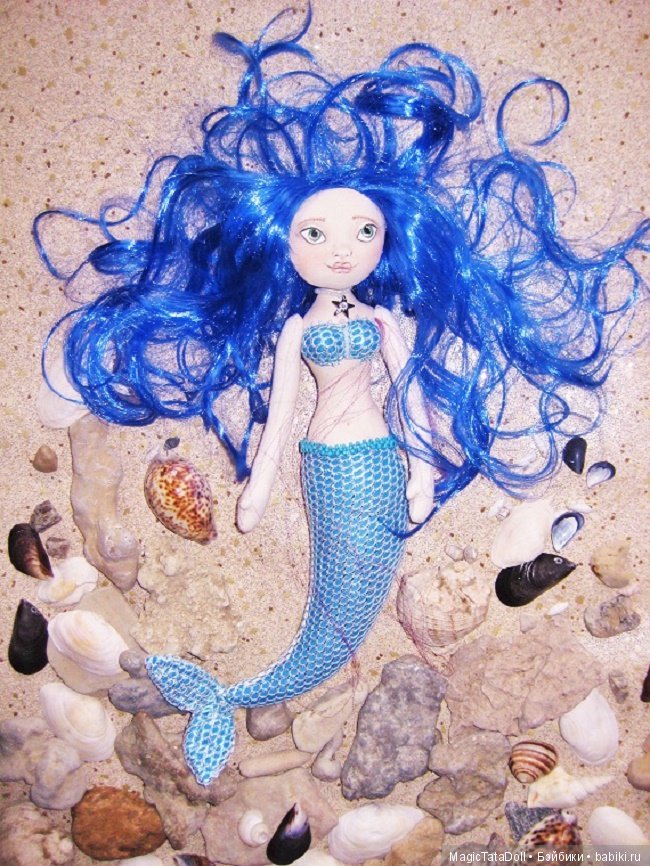 Мои русалочки — Авторские текстильные куклы: Вальдорфские