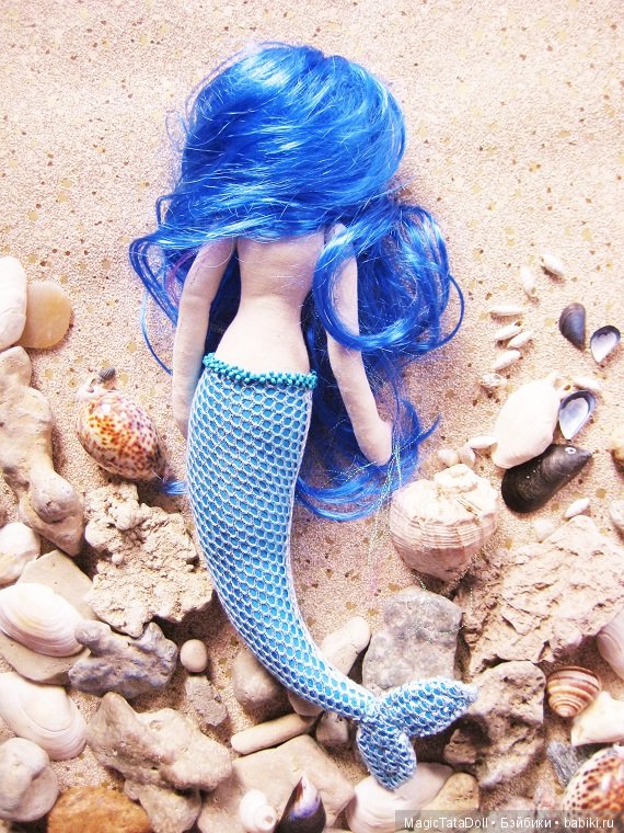 Мои русалочки — Авторские текстильные куклы: Вальдорфские