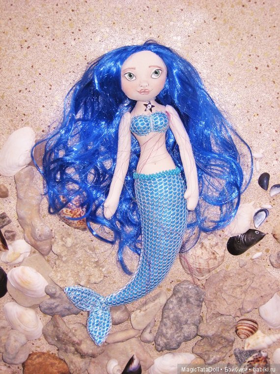 Мои русалочки — Авторские текстильные куклы: Вальдорфские