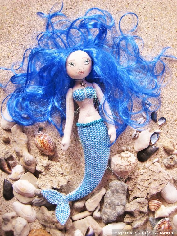 Мои русалочки — Авторские текстильные куклы: Вальдорфские
