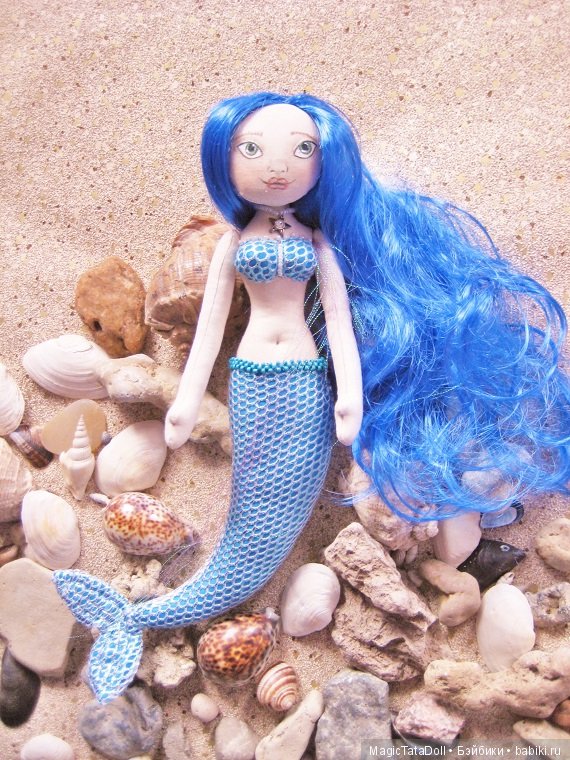 Мои русалочки — Авторские текстильные куклы: Вальдорфские