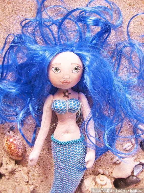 Мои русалочки — Авторские текстильные куклы: Вальдорфские