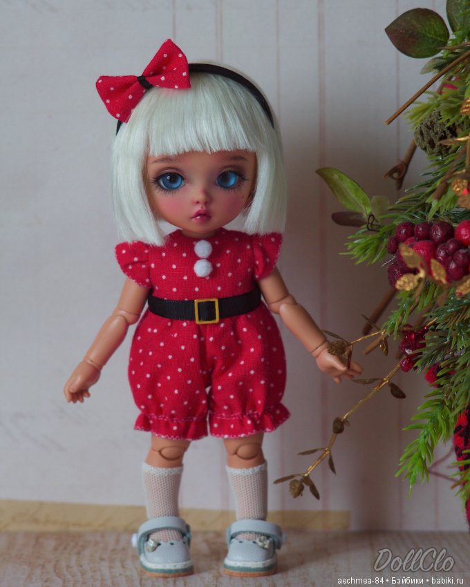 Новогодняя одёжка для Розмари - маленькая PukiFee от FairyLand (фото 7)