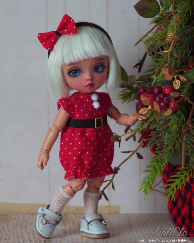 Новогодняя одёжка для Розмари - маленькая PukiFee от FairyLand (фото 8)