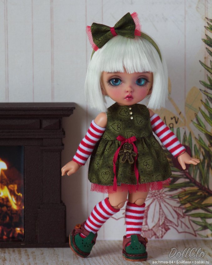 Новогодняя одёжка для Розмари - маленькая PukiFee от FairyLand