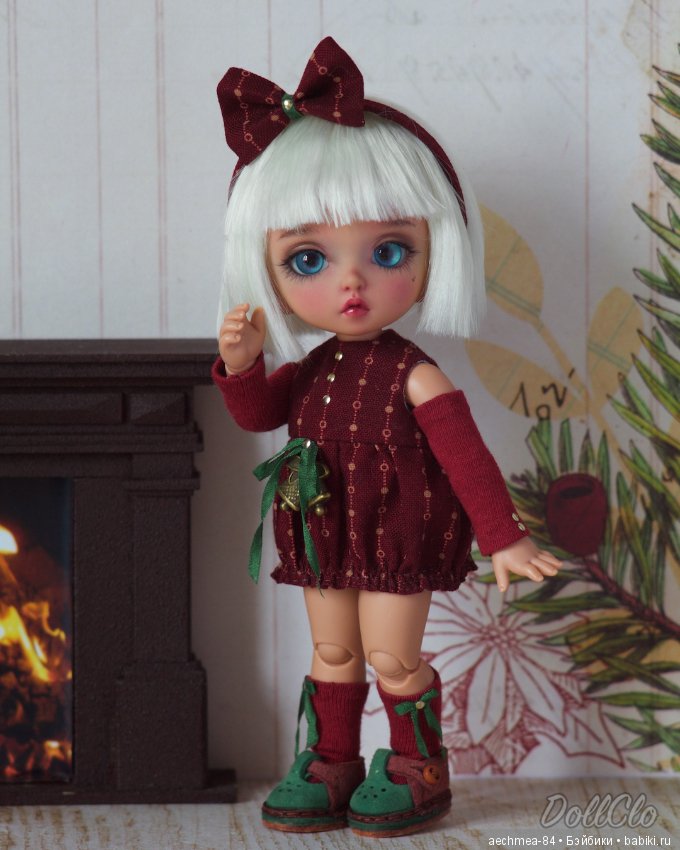 Новогодняя одёжка для Розмари - маленькая PukiFee от FairyLand (фото 9)