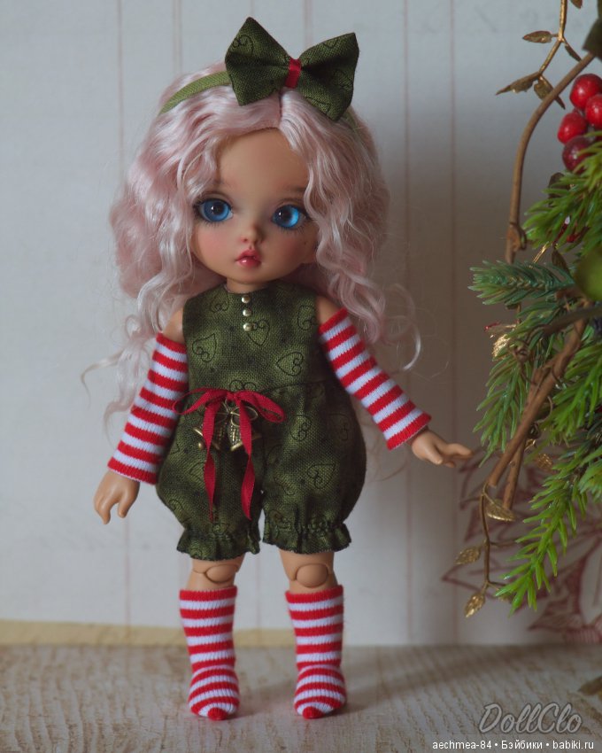 Новогодняя одёжка для Розмари - маленькая PukiFee от FairyLand (фото 6)