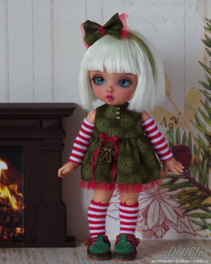 Новогодняя одёжка для Розмари - маленькая PukiFee от FairyLand (фото 2)
