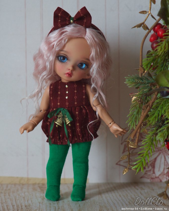 Новогодняя одёжка для Розмари - маленькая PukiFee от FairyLand (фото 3)