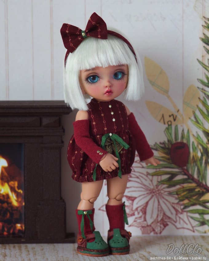 Новогодняя одёжка для Розмари - маленькая PukiFee от FairyLand (фото 10)