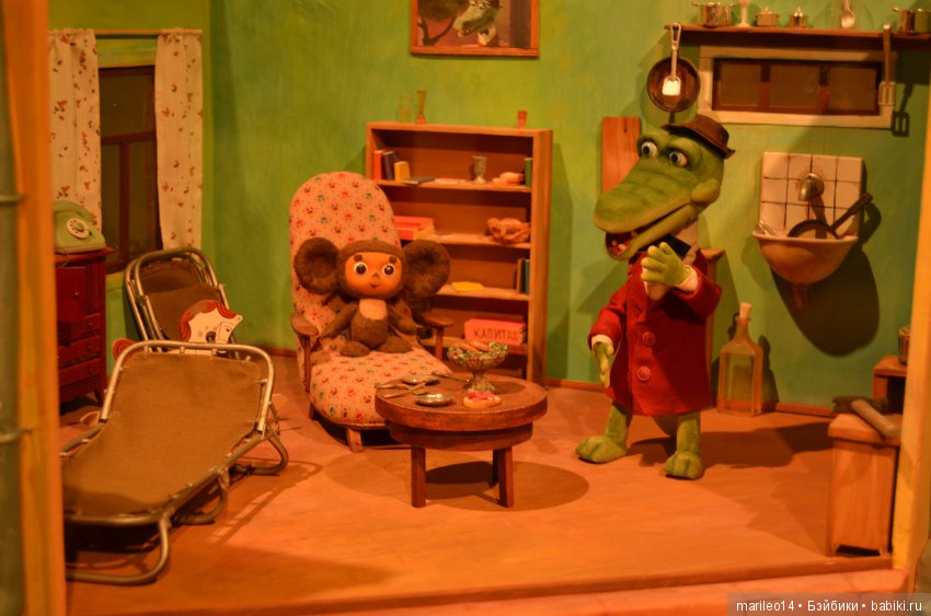 Выставка в Санкт-Петербурге "В главных ролях" ("Любимые герои мультфильмов")