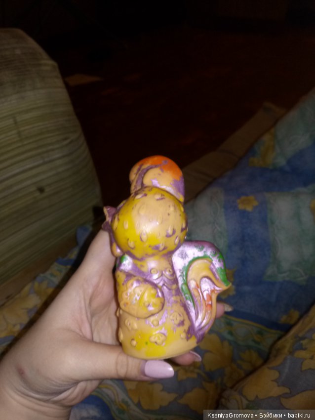 Петушок — Игрушки СССР и советского детства: резиновые (фото 2)