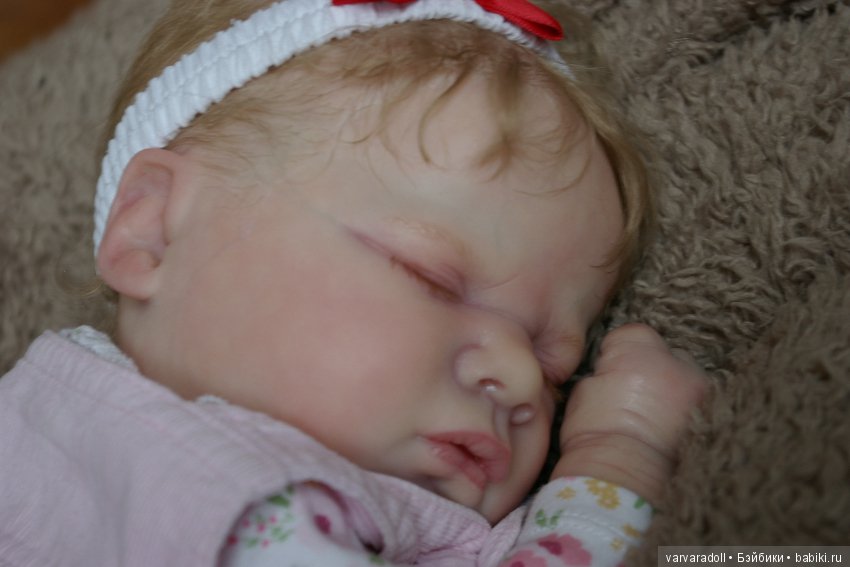 Родилась малышка Realborn® Lavender Sleeping