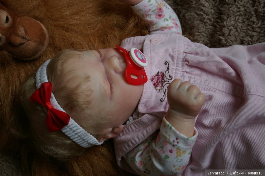 Родилась малышка Realborn® Lavender Sleeping