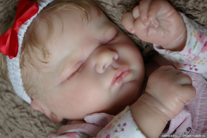 Родилась малышка Realborn® Lavender Sleeping