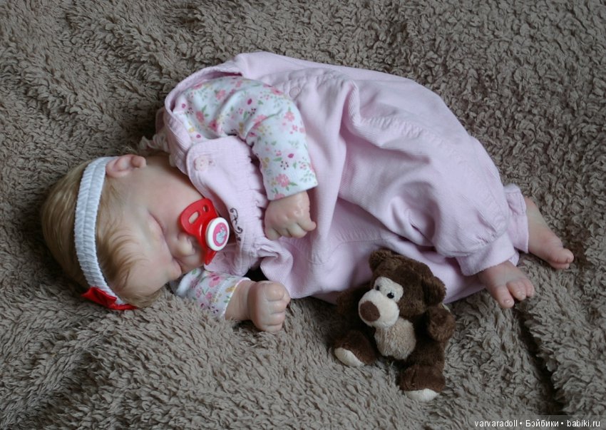 Родилась малышка Realborn® Lavender Sleeping