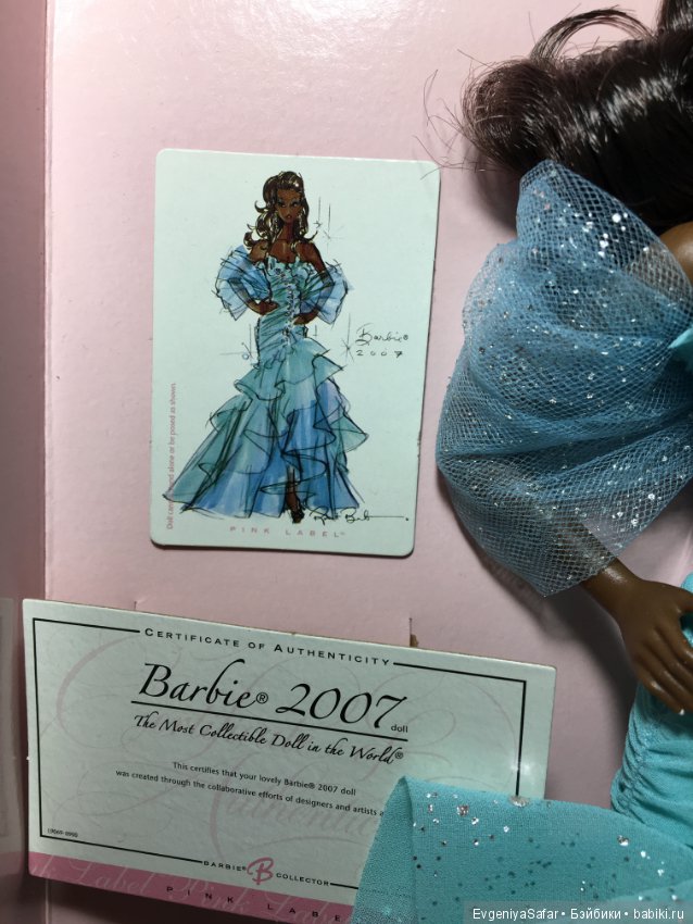 Коллекционная Barbie 2007, The Most Collectible Doll in the World (фото 10)