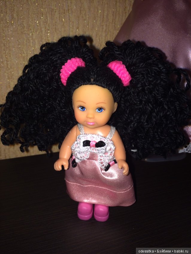 Family look.Мои переделки старых Барби (фото 3)