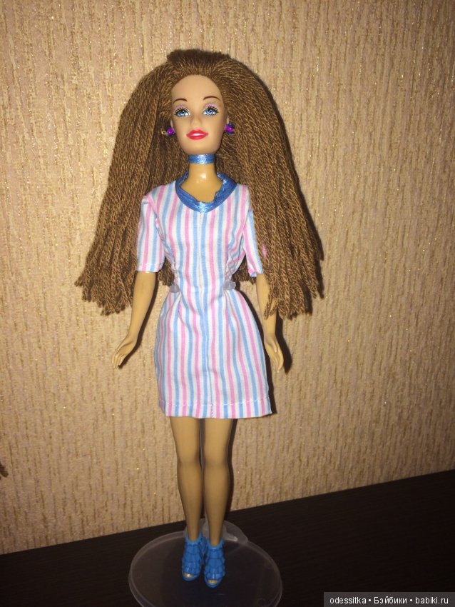 Family look.Мои переделки старых Барби