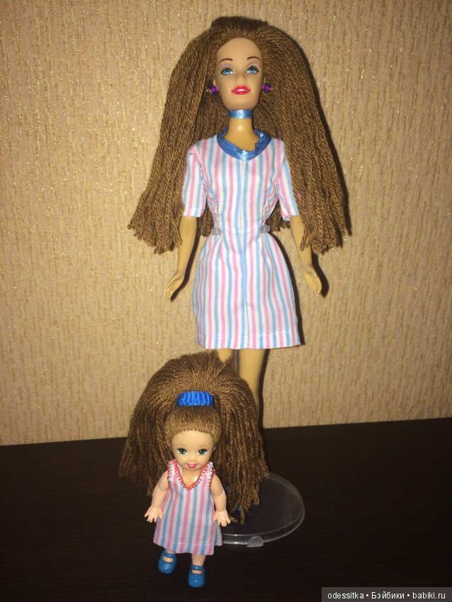 Family look.Мои переделки старых Барби (фото 10)