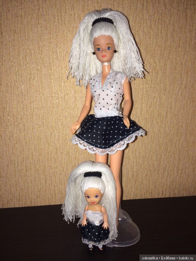 Family look.Мои переделки старых Барби
