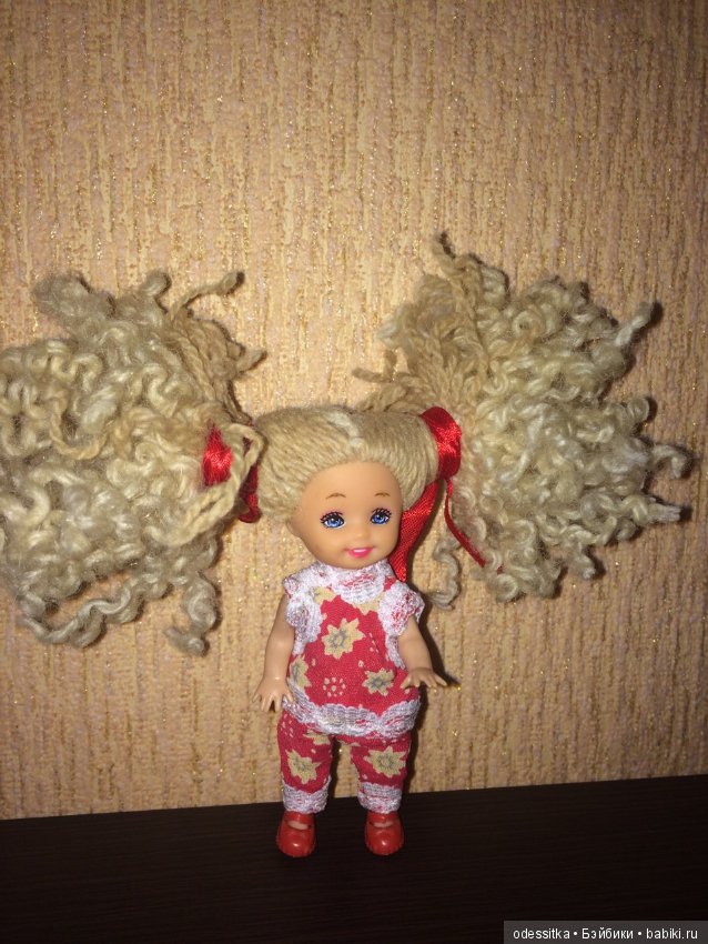 Family look.Мои переделки старых Барби (фото 6)