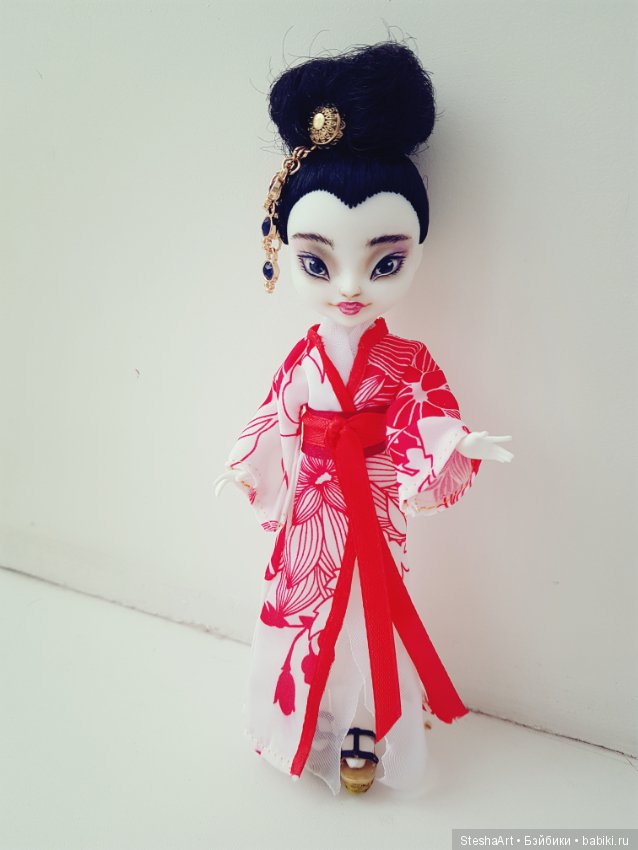 Маленькая японка. ООАК — Куклы Monster High и Ever After High: G1 (фото 6)