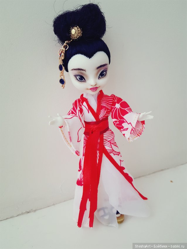 Маленькая японка. ООАК — Куклы Monster High и Ever After High: G1 (фото 3)
