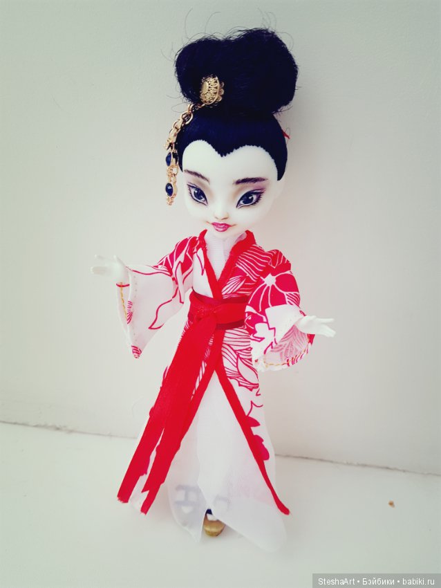 Маленькая японка. ООАК — Куклы Monster High и Ever After High: G1