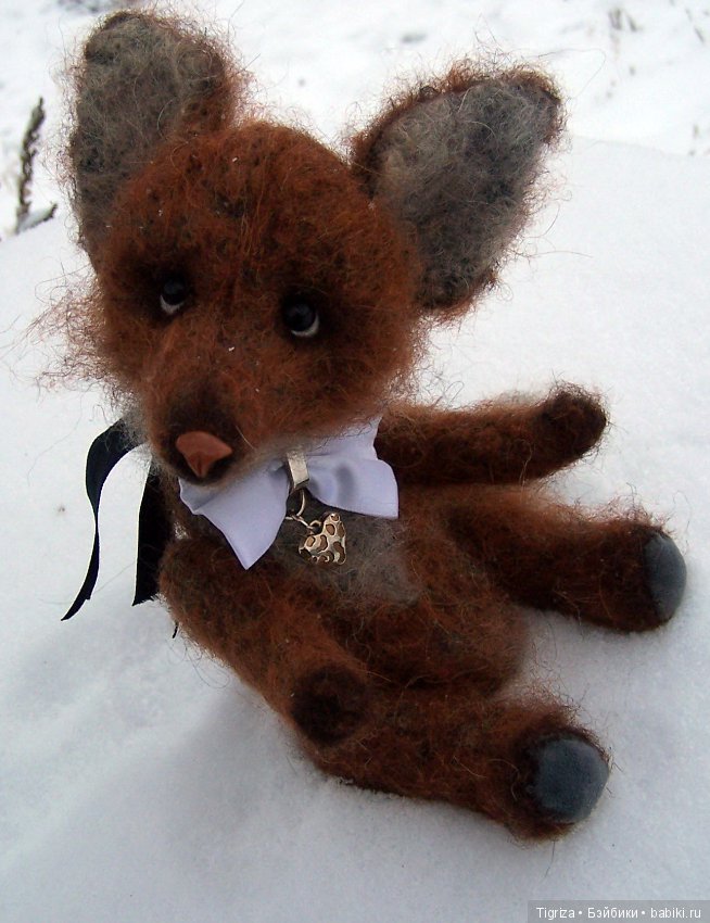 Лисёнок Рудик — Авторские мишки Тедди и друзья: фото (фото 4)