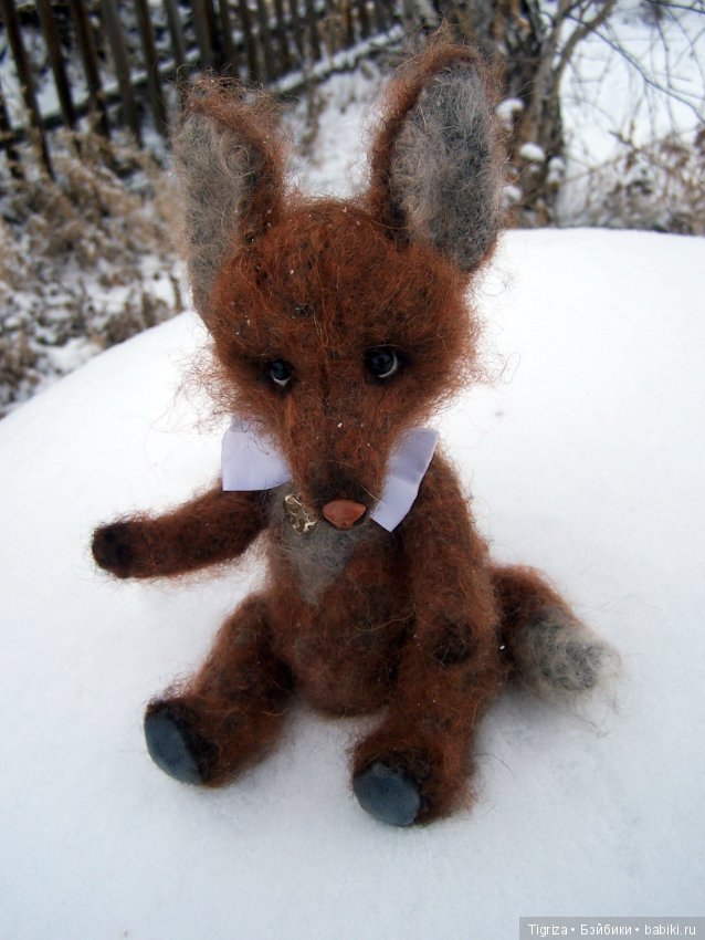 Лисёнок Рудик — Авторские мишки Тедди и друзья: фото (фото 3)