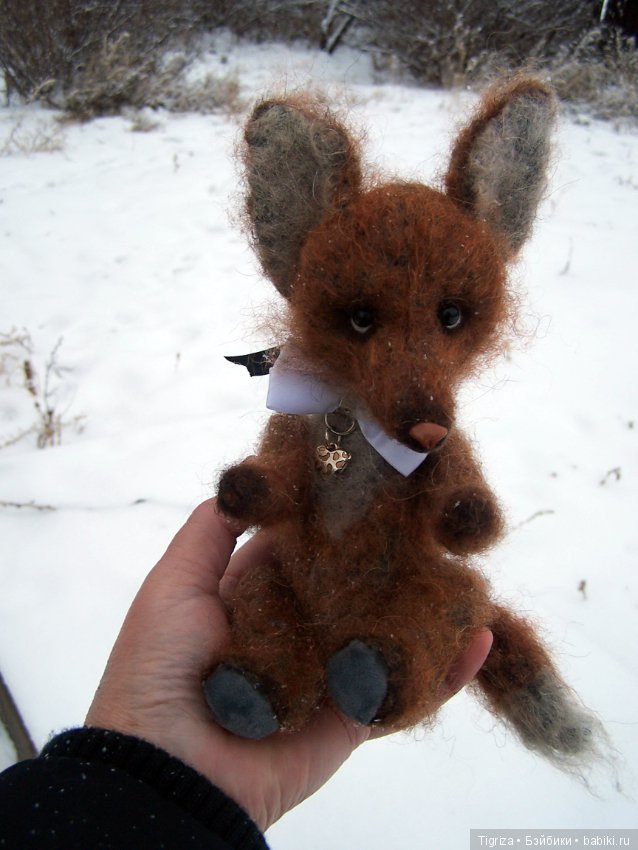 Лисёнок Рудик — Авторские мишки Тедди и друзья: фото (фото 7)