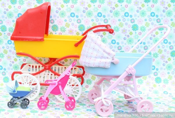 2 часть миниатюрных колясок