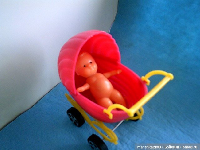 1 часть миниатюрных колясок