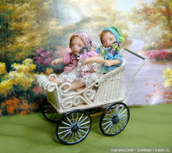 1 часть миниатюрных колясок (фото 2)