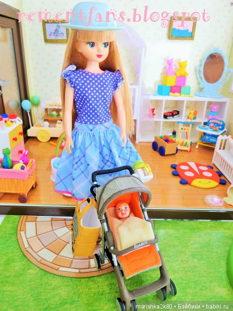 1 часть миниатюрных колясок