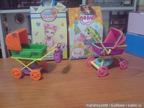 2 часть миниатюрных колясок