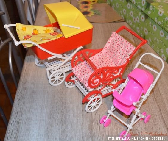 3 часть миниатюрных колясок