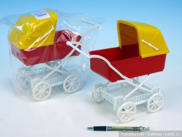 1 часть миниатюрных колясок