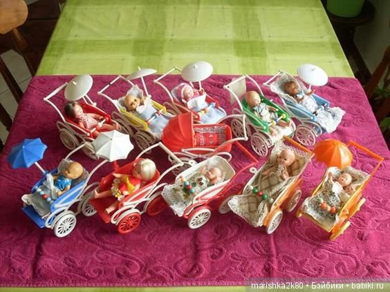 3 часть миниатюрных колясок