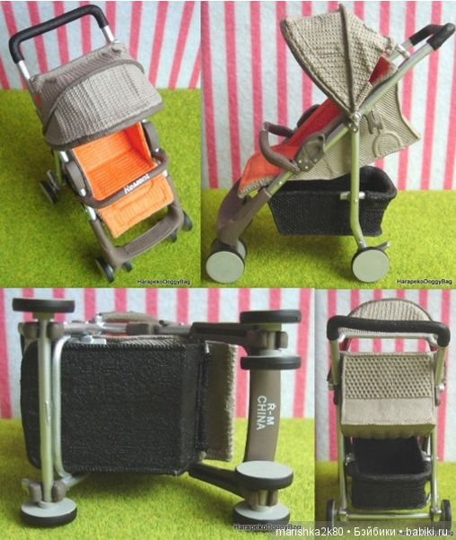 1 часть миниатюрных колясок