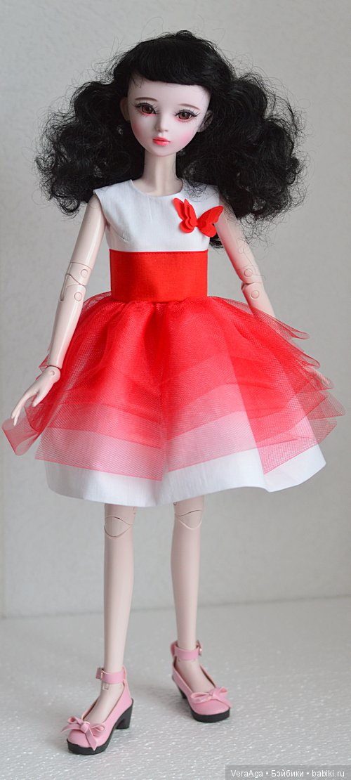 Огонь и пепел — Куклы Звезды подиума (Angel Collection): шарнирные (фото 6)