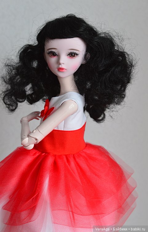 Огонь и пепел — Куклы Звезды подиума (Angel Collection): шарнирные (фото 8)