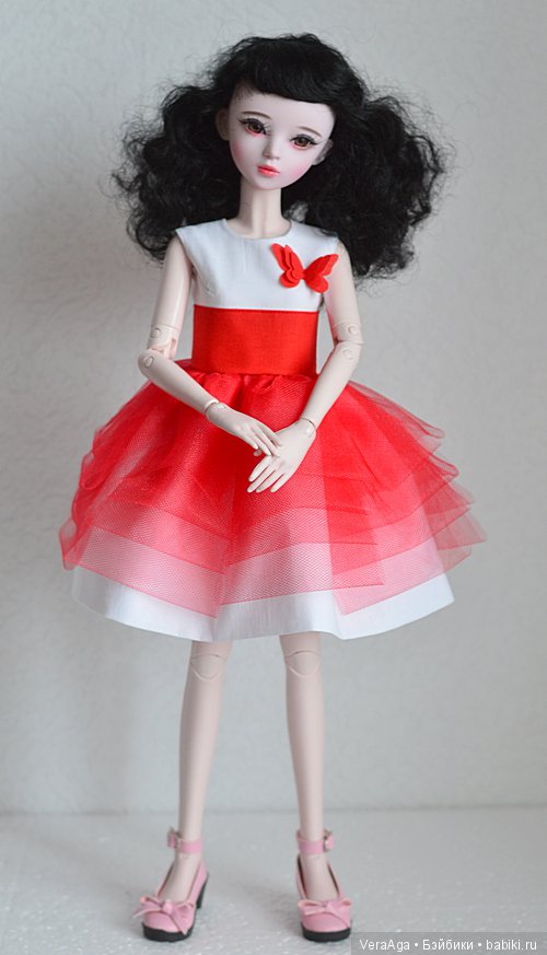 Огонь и пепел — Куклы Звезды подиума (Angel Collection): шарнирные