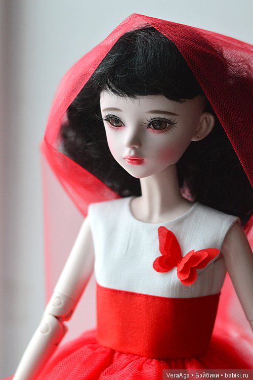 Огонь и пепел — Куклы Звезды подиума (Angel Collection): шарнирные