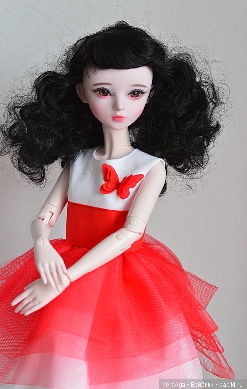 Огонь и пепел — Куклы Звезды подиума (Angel Collection): шарнирные (фото 3)
