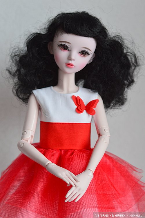 Огонь и пепел — Куклы Звезды подиума (Angel Collection): шарнирные (фото 4)
