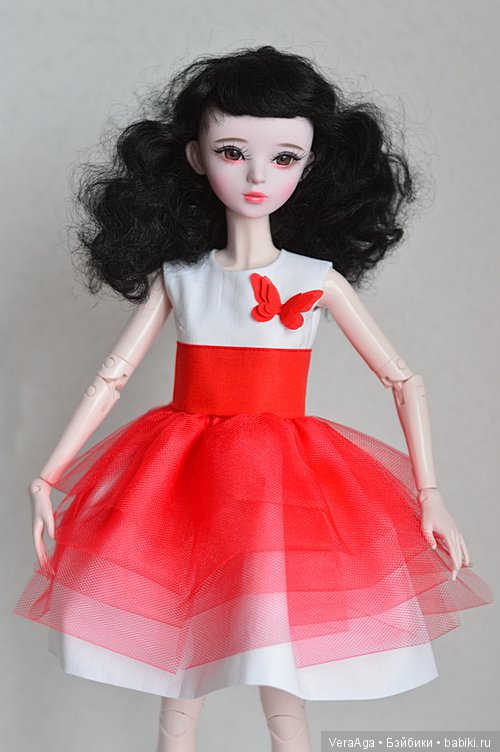 Огонь и пепел — Куклы Звезды подиума (Angel Collection): шарнирные (фото 2)